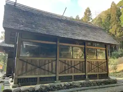 岩屋熊野座神社の本殿・本堂