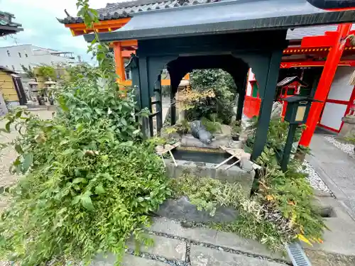 長宝寺の手水舎