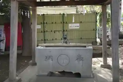 丸子山王日枝神社の手水舎