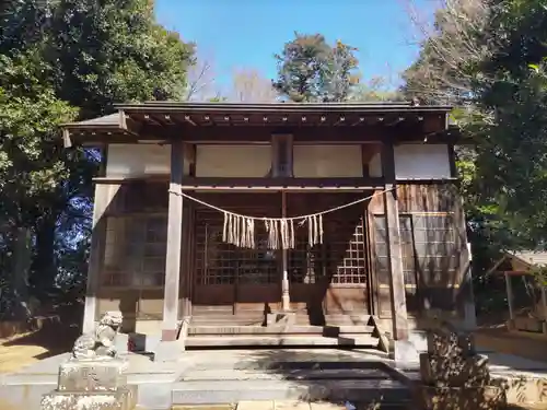 鳥見神社の本殿・本堂