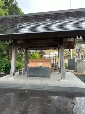 旭川神社の手水舎