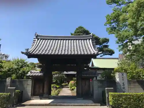 善明寺の山門