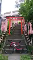 中本一稲荷神社の鳥居