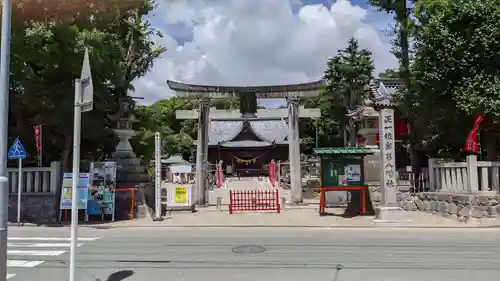 牟呂八幡宮の鳥居