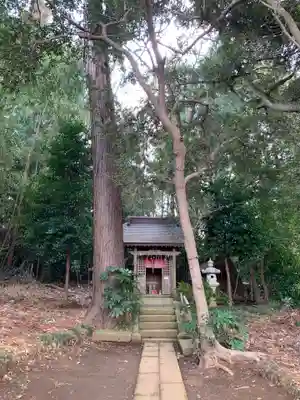 北向きの道祖神(千葉県)