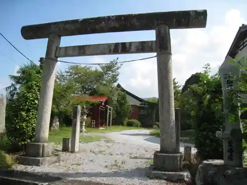 武甲山御嶽神社里宮の鳥居