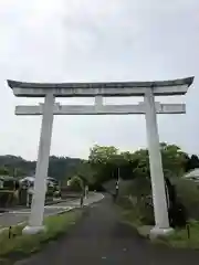 比木神社の鳥居