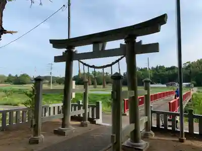 稲荷神社の鳥居