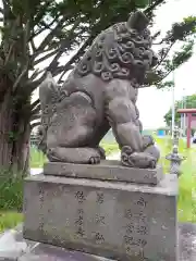 南長沼神社の狛犬