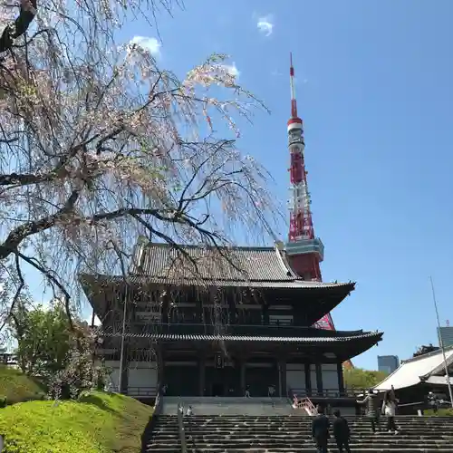増上寺の本殿・本堂