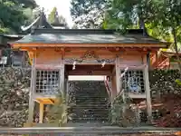 高尾穂見神社の山門・神門