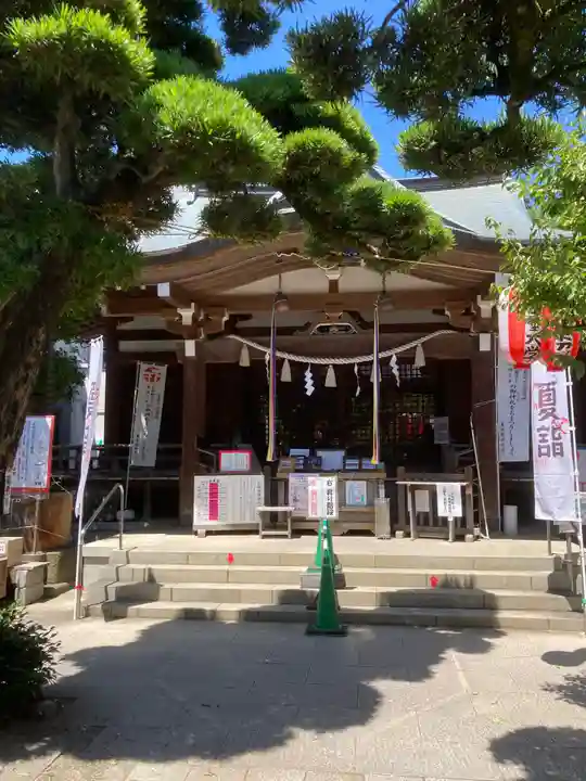 鳩森八幡神社の本殿・本堂