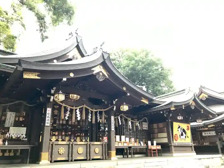 検見川神社の本殿・本堂
