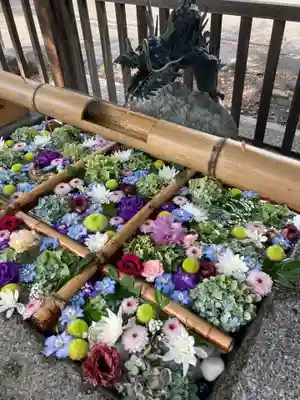 豊平神社の手水舎