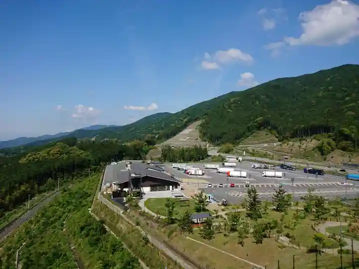 茶臼山稲荷神社の景色