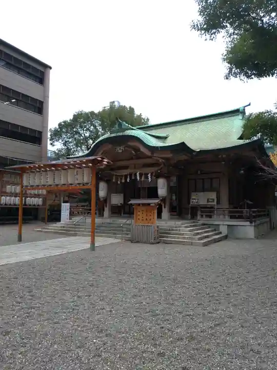 坐摩神社の本殿・本堂