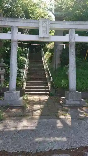 大曽根八幡神社の鳥居