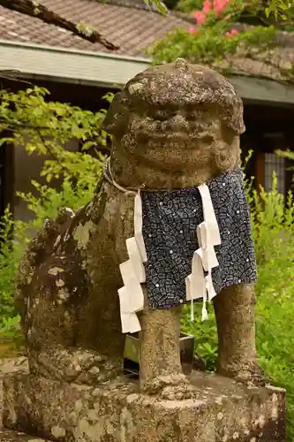 忌部神社の狛犬