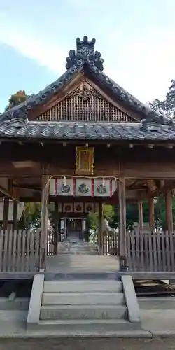 志那神社の本殿