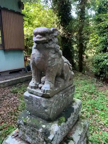 奥野神社の狛犬