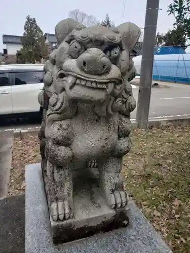 剱神社の狛犬