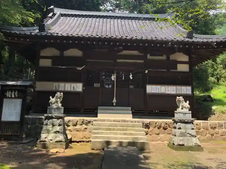 物部神社(石和町松本)の本殿・本堂
