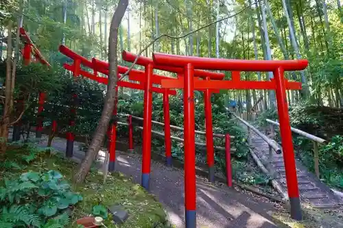 長法稲荷神社の鳥居