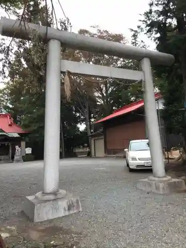 寒川社の鳥居