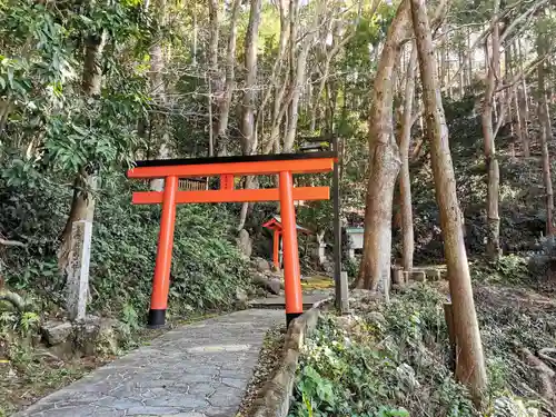 貴祢谷社の鳥居