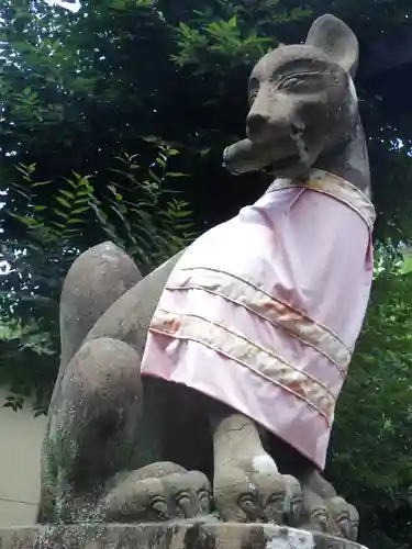 竹中稲荷神社（吉田神社末社）の狛犬