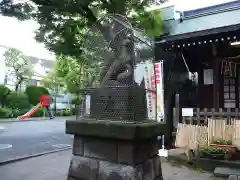 甘酒稲荷神社の狛犬