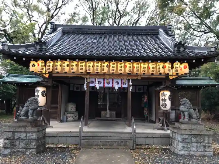 神足神社の本殿・本堂