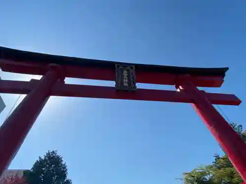 善知鳥神社の鳥居