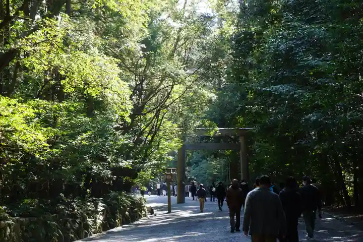 伊勢神宮内宮(皇大神宮)の自然
