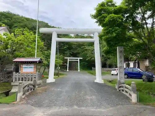 厚岸神社の鳥居