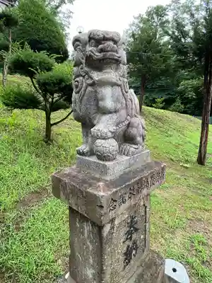 札内神社の狛犬