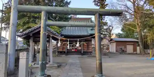 栢山神社の鳥居