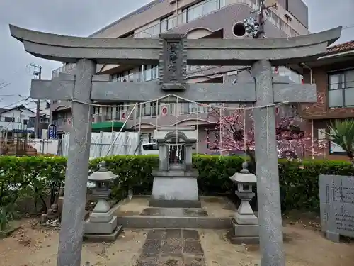 貴崎神社の鳥居