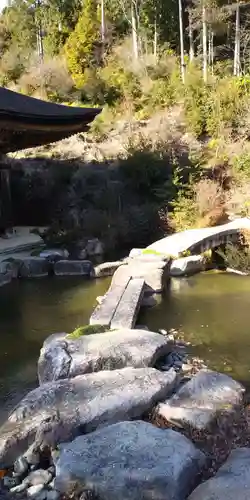 善水寺の庭園