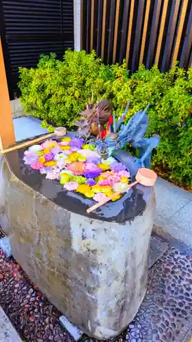 駒込妙義神社の手水舎