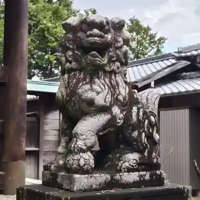 稲前神社の狛犬