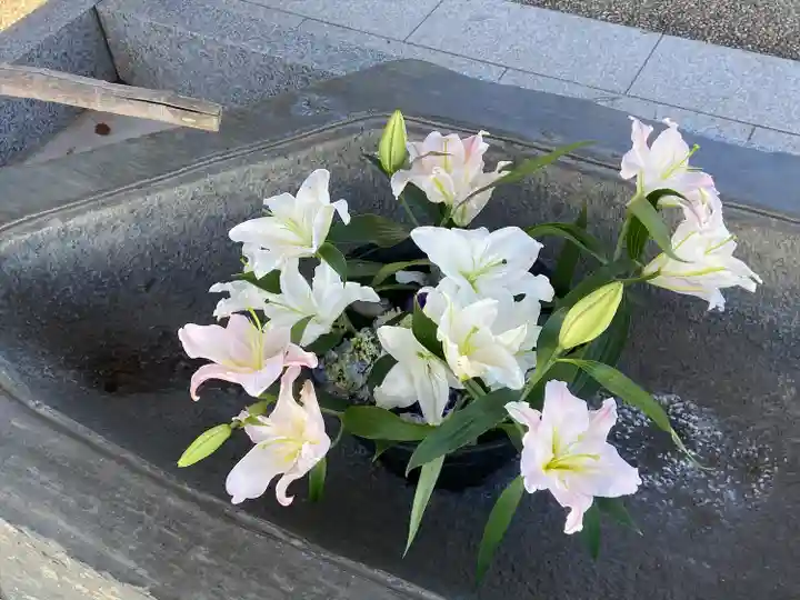 鹿島台神社の手水舎