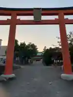 五社神社 諏訪神社の鳥居