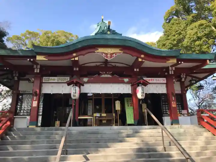 多摩川浅間神社の本殿・本堂