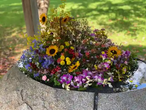 当別神社の手水舎
