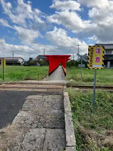 稲生神社の鳥居