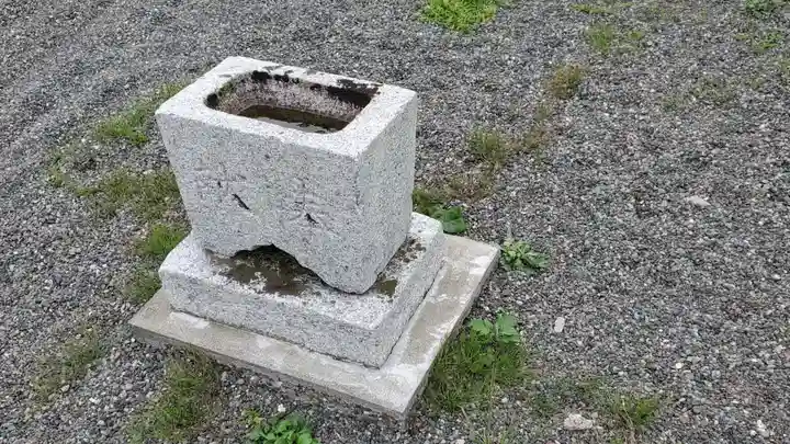 襟裳神社の手水舎