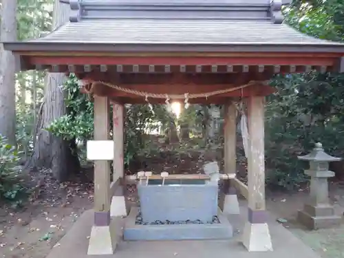 稲荷神社の手水舎