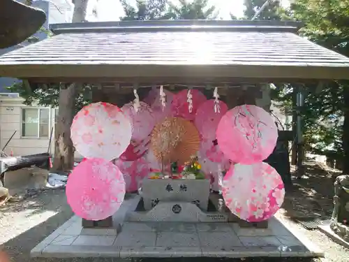 札幌諏訪神社の手水舎