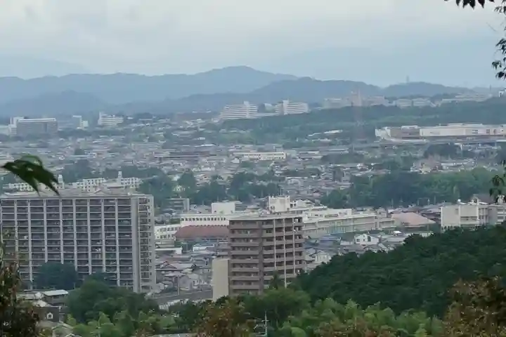 近津尾神社の景色